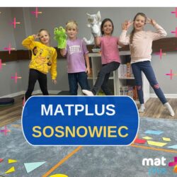 Uczniowie Matplus Sosnowiec pracujący metodą Doświadczaj i Obliczaj